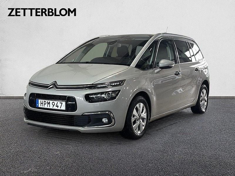 Brunmetallic Begagnad 2016 Citroën Grand C4 Picasso Minibuss | 109 000 kr (Marknadspris) - Bild 1/4
