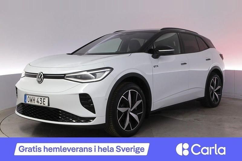 Vit Begagnad 2023 VW ID.4 GTX SUV | 418 990 kr (Marknadspris) - Bild 1/3