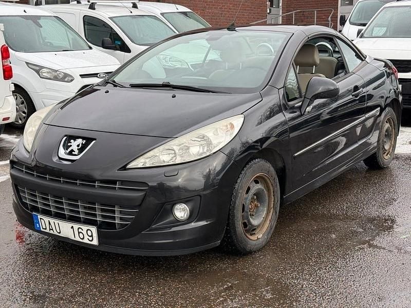 Begagnad Peugeot 207 CC 120 HK (88 kW) 2010 Svart Cab