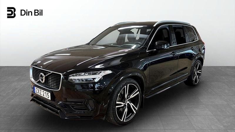 Svart Begagnad 2019 Volvo XC90 R-Design SUV | 569 900 kr (Marknadspris) - Bild 1/4