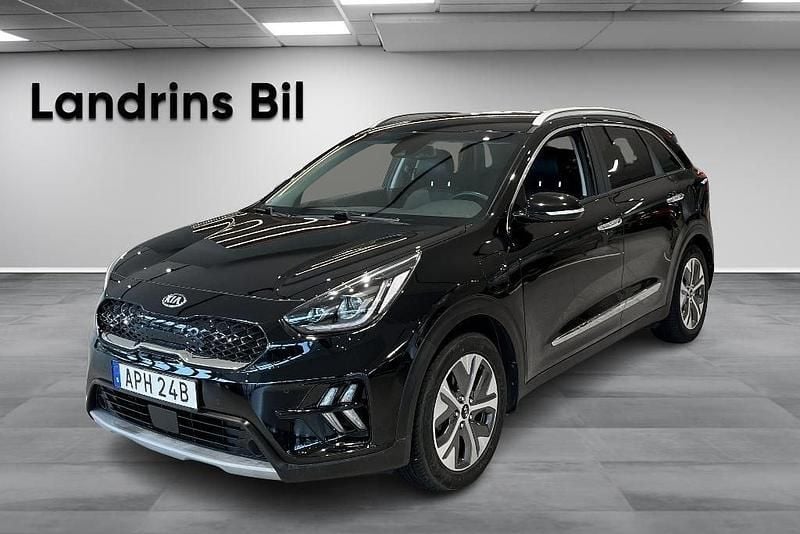 Svart Begagnad 2021 Kia Niro 2 SUV | 209 300 kr (Marknadspris) - Bild 1/4