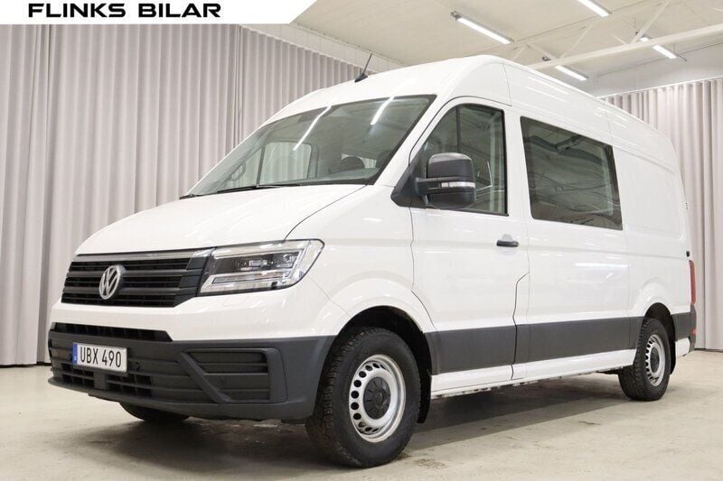 Vit Begagnad 2019 VW Crafter Van | 319 900 kr (Superpris) - Bild 1/4