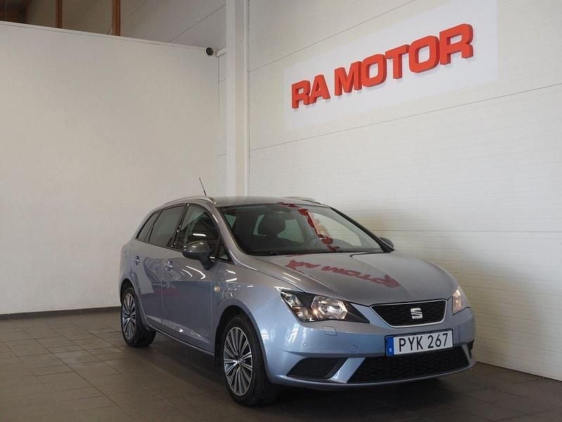 Silver Begagnad 2015 Seat Ibiza ST CONNECT Kombi | 89 900 kr (Superpris) - Bild 1/3