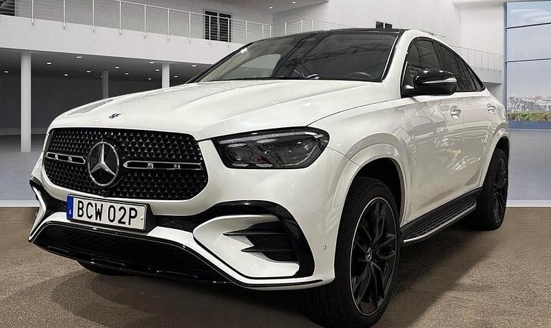 Vit Begagnad 2024 Mercedes GLE350 Premium Sportkupé | 1 069 000 kr (Dyr) - Bild 1/4