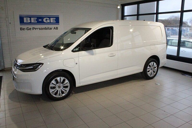 Vit Ny 2025 VW Caddy Maxi Minibuss | 559 875 kr (Dyr) - Bild 1/4