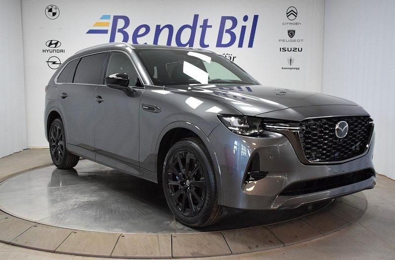 Grå Ny 2024 Mazda CX-80 Homura-Line SUV | 619 500 kr - Bild 1/4