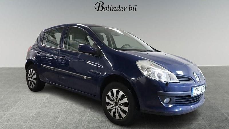 Begagnad Renault Clio R.S. 75 HK (55 kW) 2008 Mörkblå Halvkombi