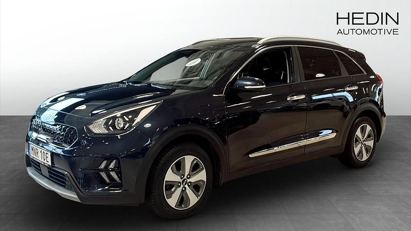 Blå (blue) Begagnad 2022 Kia Niro Advance SUV | 229 900 kr - Bild 1/4