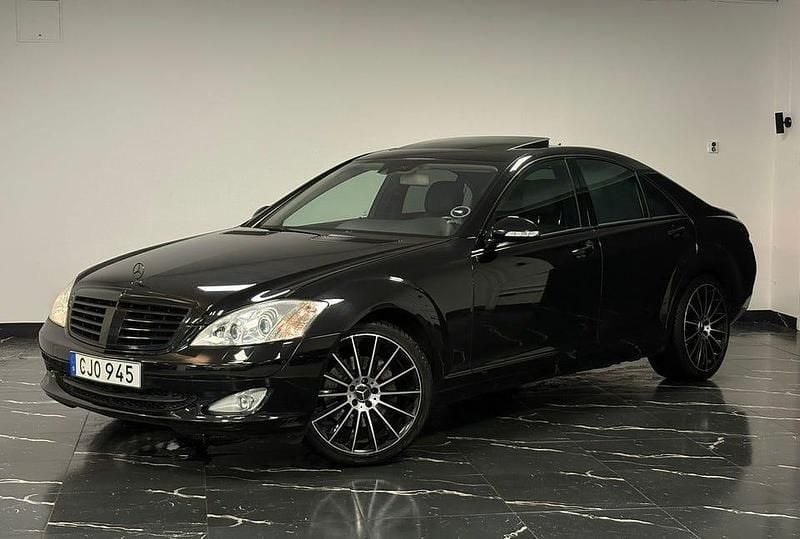 Begagnad Mercedes S350 272 HK (200 kW) 2009 Svart Sedan