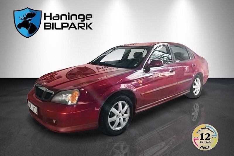 Röd Begagnad 2004 Chevrolet Evanda Sedan | 29 900 kr - Bild 1/3