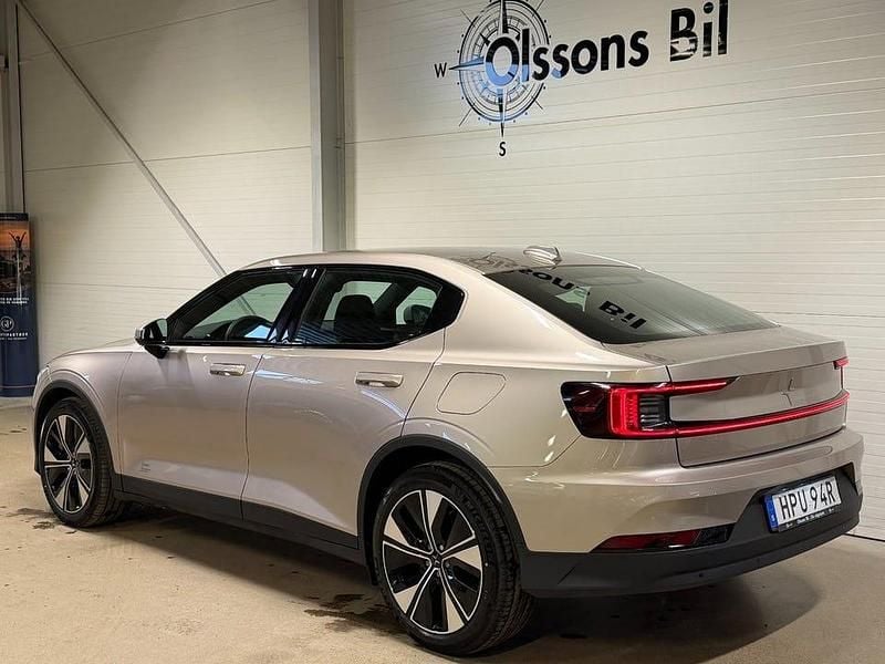 Begagnad Polestar 2 Long Range Single Motor 219 kW (299 HK) 2022 Grå Halvkombi