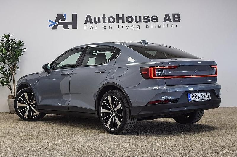 Begagnad Polestar 2 Long Range Dual motor 309 kW (421 HK) 2021 Grå Halvkombi