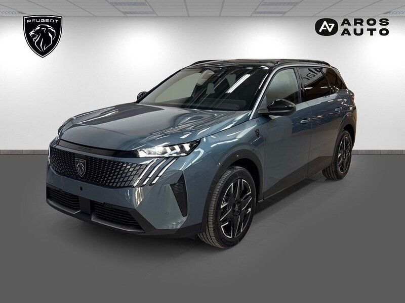 Blå (blå ingaro) Ny 2024 Peugeot 5008 GTi Minibuss | 469 900 kr (Marknadspris) - Bild 1/4