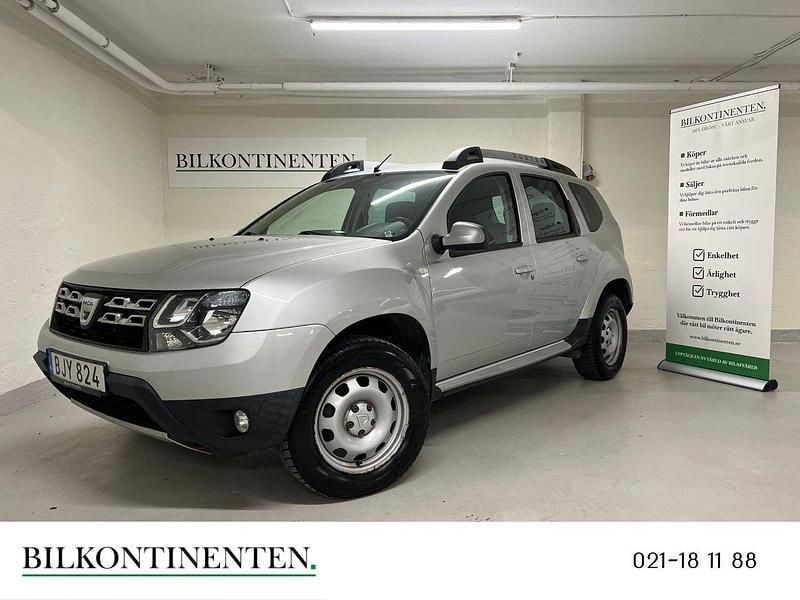 Silver Begagnad 2013 Dacia Duster SUV | 79 800 kr (Marknadspris) - Bild 1/4