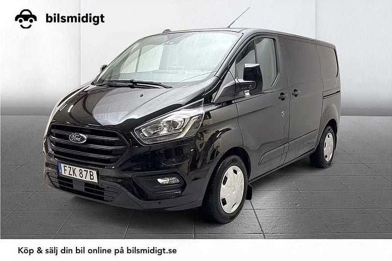 Svart Begagnad 2022 Ford Transit Custom Van | 259 900 kr (Marknadspris) - Bild 1/3