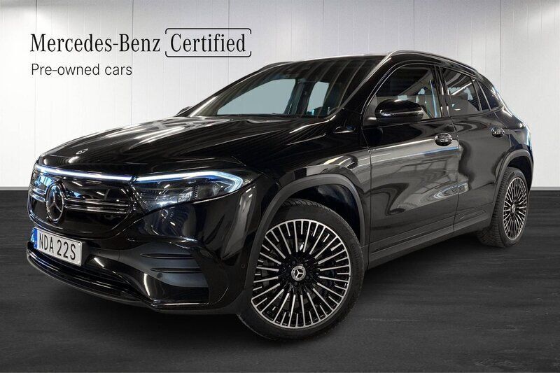Svart Begagnad 2022 Mercedes EQA300 AMG SUV | 429 000 kr (Lite dyr) - Bild 1/4