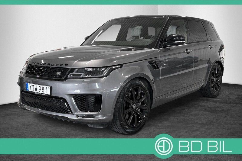 Grå Begagnad 2018 Land Rover Range Rover Sport Dynamic SUV | 579 900 kr (Marknadspris) - Bild 1/4