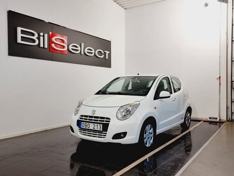 Vit Begagnad 2009 Suzuki Alto Halvkombi | 19 900 kr (Marknadspris) - Bild 1/4