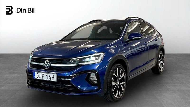 Blå Begagnad 2025 VW Taigo R-line SUV | 274 900 kr (Marknadspris) - Bild 1/4
