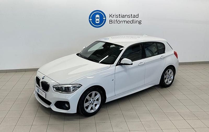 Begagnad BMW 116 M Sport 116 HK (85 kW) 2015 Vit Halvkombi