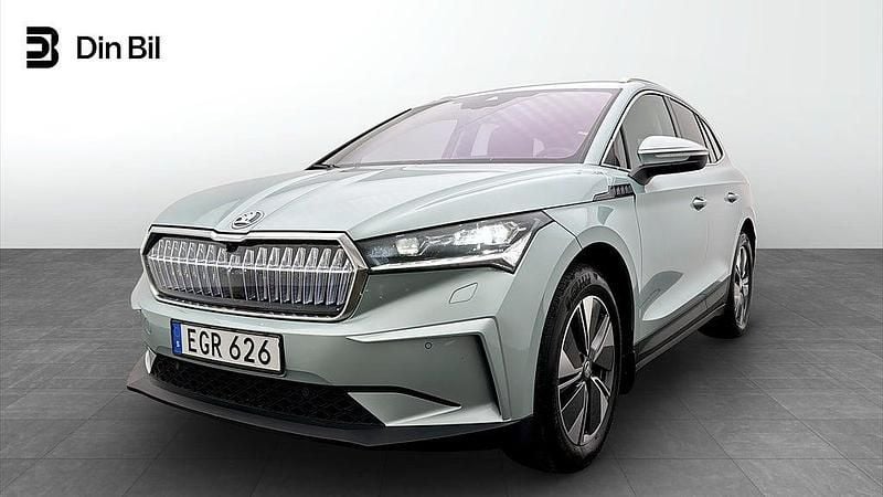 Begagnad Skoda Enyaq iV 194 kW (265 HK) 2023 Silver SUV