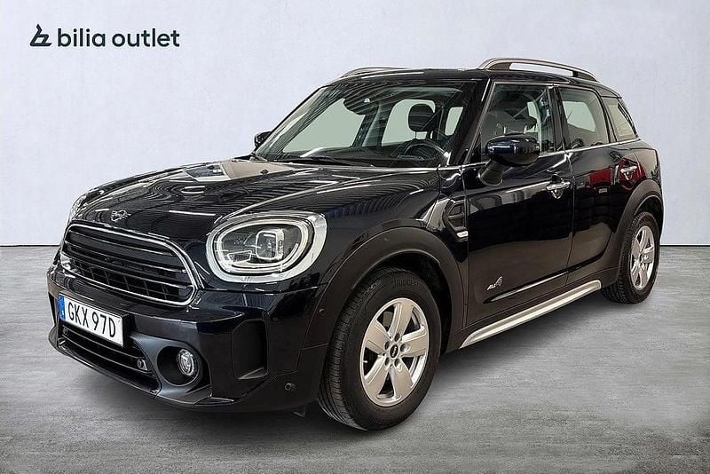 Svart Begagnad 2021 Mini Cooper Countryman Essential SUV | 224 900 kr (Bra pris) - Bild 1/3
