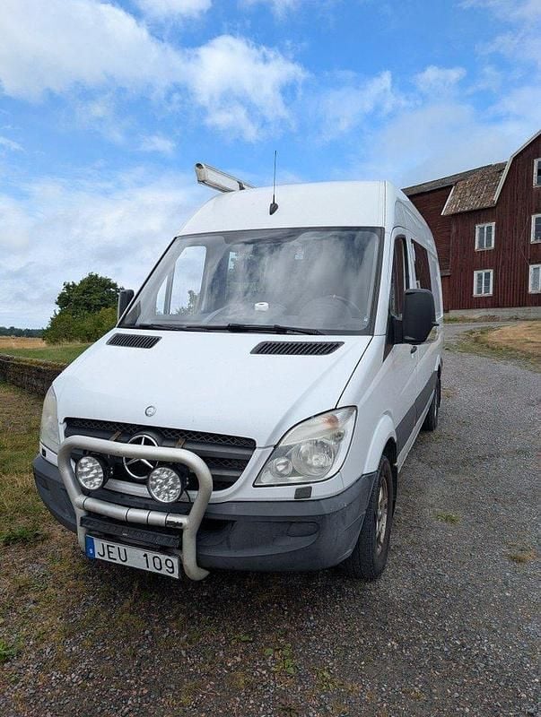 Vit Begagnad 2009 Mercedes Sprinter Van | 95 000 kr (Marknadspris) - Bild 1/4