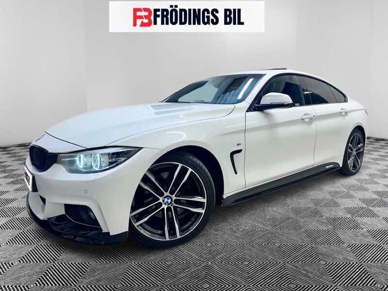 Vit Begagnad 2017 BMW 430 Gran Coupé Performance Sportkupé | 199 900 kr (Marknadspris) - Bild 1/4