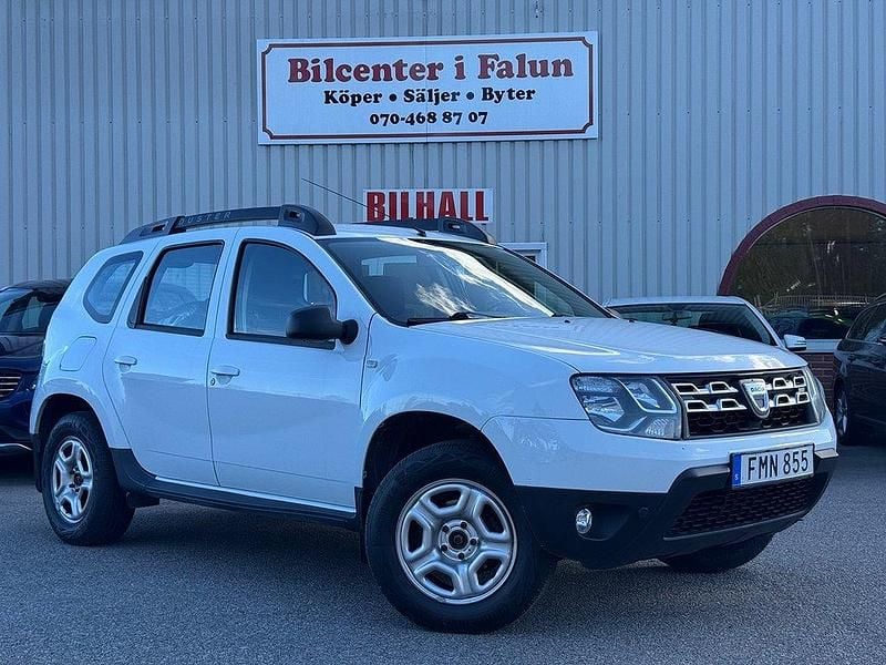 Vit Begagnad 2014 Dacia Duster SUV | 109 900 kr (Lite dyr) - Bild 1/4