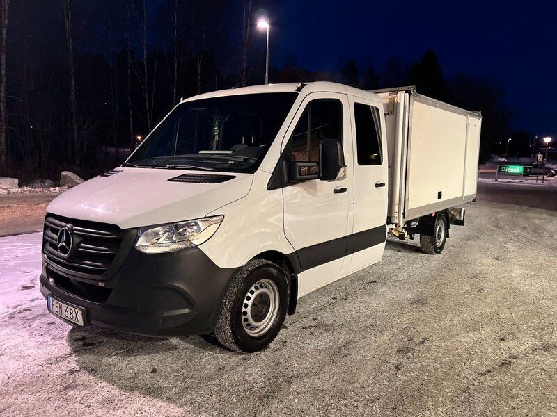 Vit Begagnad 2019 Mercedes Sprinter Van | 432 502 kr - Bild 1/4
