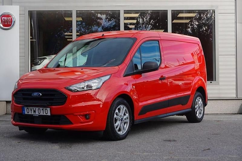 Röd Begagnad 2024 Ford Transit Van | 274 875 kr (Marknadspris) - Bild 1/4