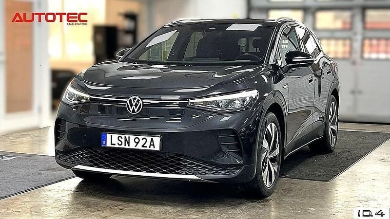 Manganesemörkgråmetallic Begagnad 2021 VW ID.4 Pro SUV | 249 500 kr (Bra pris) - Bild 1/4