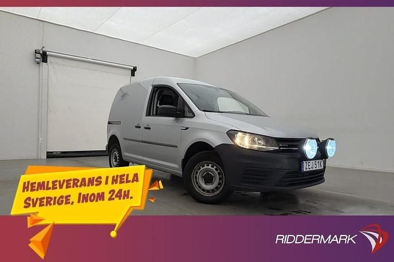 Begagnad VW Caddy 122 HK (89 kW) 2020 Silver Minibuss