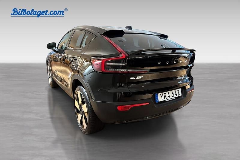 Ny Volvo EC40 Performance 328 kW (447 HK) 2025 Svart SUV