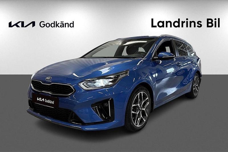 Blå Begagnad 2019 Kia Ceed Sportswagon GT-Line Kombi | 199 300 kr (Marknadspris) - Bild 1/4