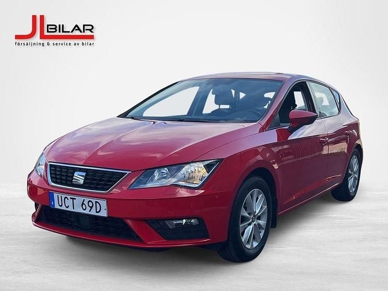 Röd Begagnad 2019 Seat Leon Style Halvkombi | 159 900 kr (Marknadspris) - Bild 1/3