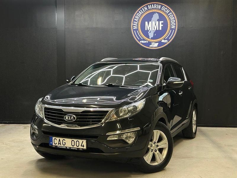 Svart Begagnad 2013 Kia Sportage EX SUV | 109 800 kr (Marknadspris) - Bild 1/4
