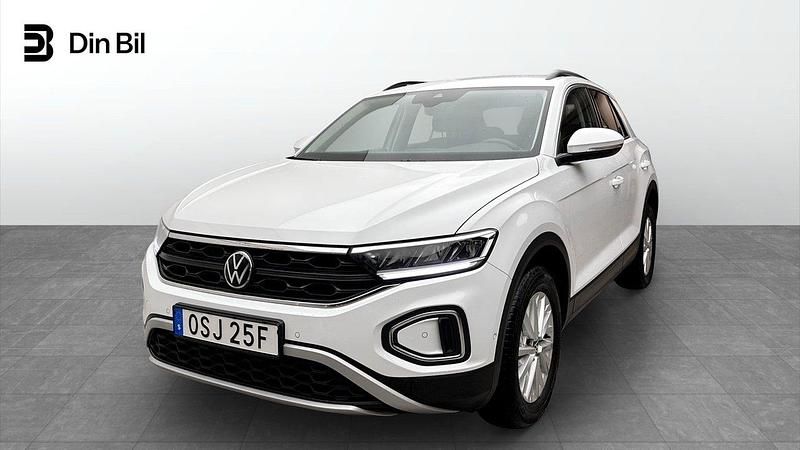 Vit Begagnad 2022 VW T-Roc SUV | 224 900 kr (Lite dyr) - Bild 1/4