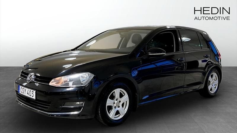 Svart Begagnad 2014 VW Golf VII Kombi | 159 900 kr (Dyr) - Bild 1/4