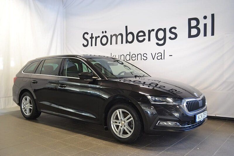 Svart Begagnad 2020 Skoda Octavia Kombi | 219 000 kr (Dyr) - Bild 1/4