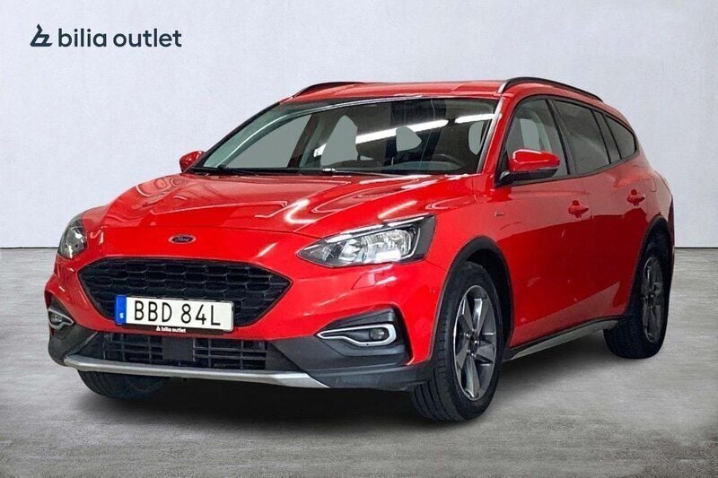 Röd Begagnad 2019 Ford Focus Active Kombi | 139 900 kr (Bra pris) - Bild 1/3