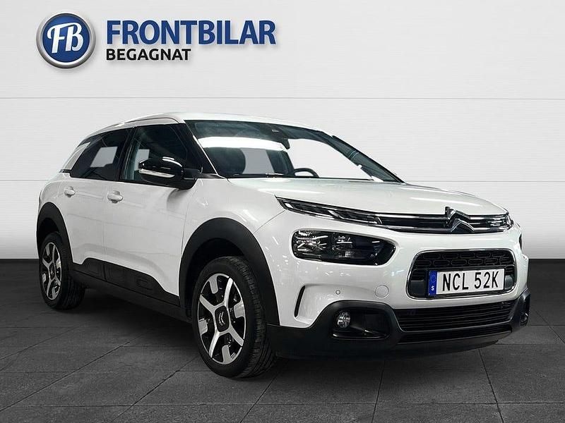 Vit Begagnad 2019 Citroën C4 Cactus PureTech Halvkombi | 159 900 kr (Marknadspris) - Bild 1/3