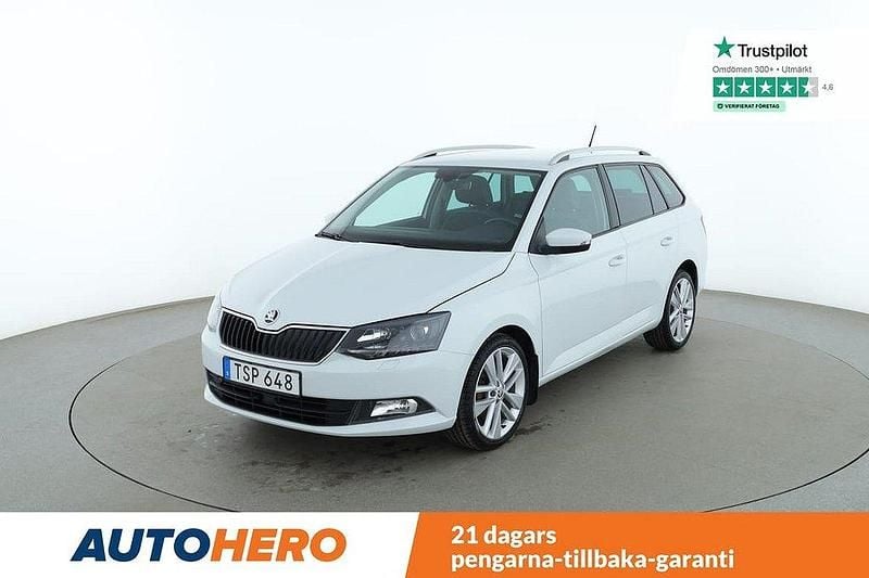 Vit Begagnad 2014 Skoda Fabia Elegance Kombi | 94 000 kr (Bra pris) - Bild 1/4