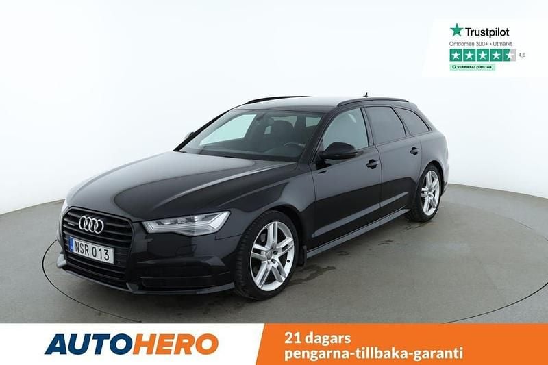 Svart Begagnad 2018 Audi A6 Proline Kombi | 206 000 kr (Marknadspris) - Bild 1/4