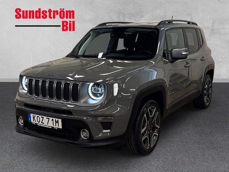 Grå Begagnad 2020 Jeep Renegade Limited SUV | 189 900 kr (Bra pris) - Bild 1/4