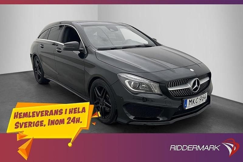 Begagnad Mercedes CLA220 Shooting Brake 2016 Svart Kombi