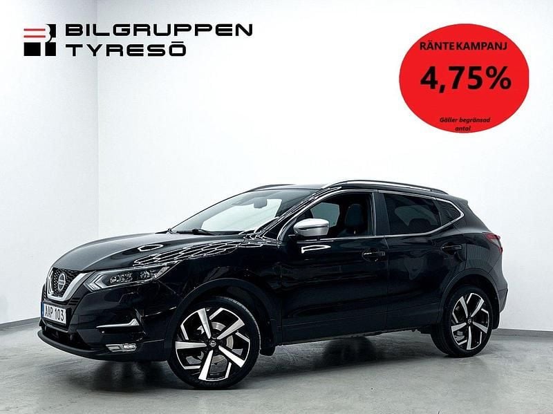 Svart Begagnad 2018 Nissan Qashqai 360º SUV | 168 900 kr (Marknadspris) - Bild 1/4