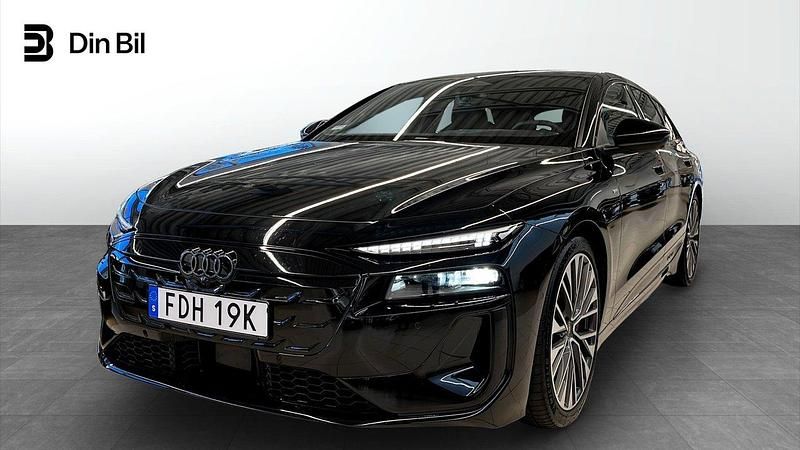 Mytsvart metallic Begagnad 2025 Audi A6 e-tron S-Line Kombi | 919 000 kr (Marknadspris) - Bild 1/4