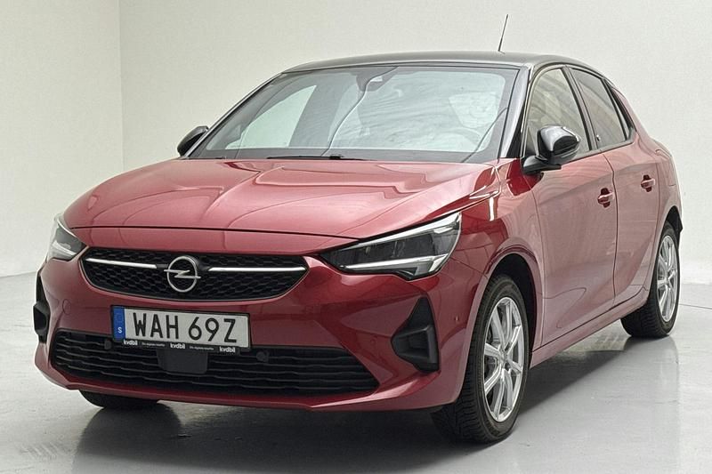 Röd Begagnad 2023 Opel Corsa-e Halvkombi | 185 000 kr (Marknadspris) - Bild 1/4
