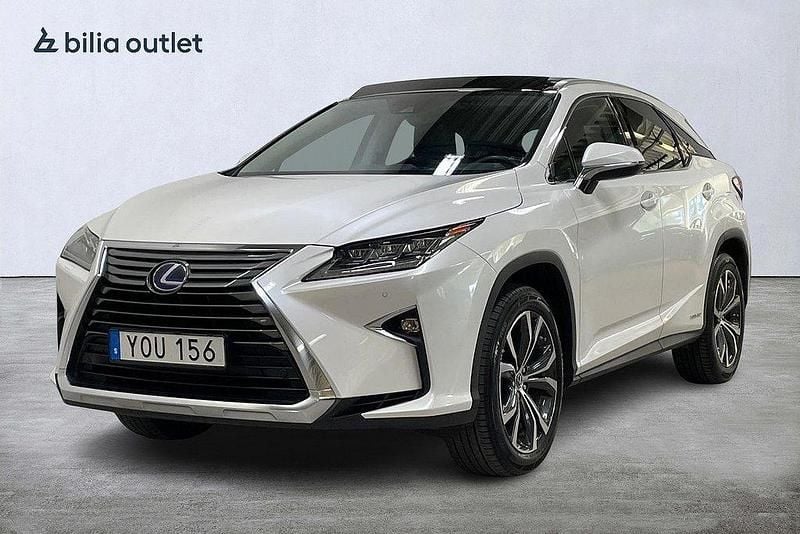 Vit Begagnad 2017 Lexus RX450h Executive Line SUV | 369 900 kr - Bild 1/4